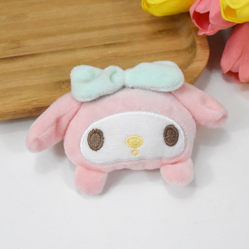 Móc Khóa Búp Bê Nhồi Bông Sanrio Cinnamoroll Melody Dễ Thương