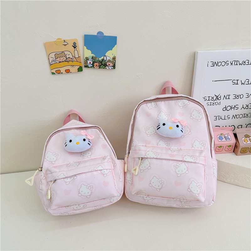 Ba Lô Đi Học / Du Lịch Họa Tiết Hoạt Hình Kuromi Melody Cinnamoroll Dễ Thương Cho Bé Trai Và Gái