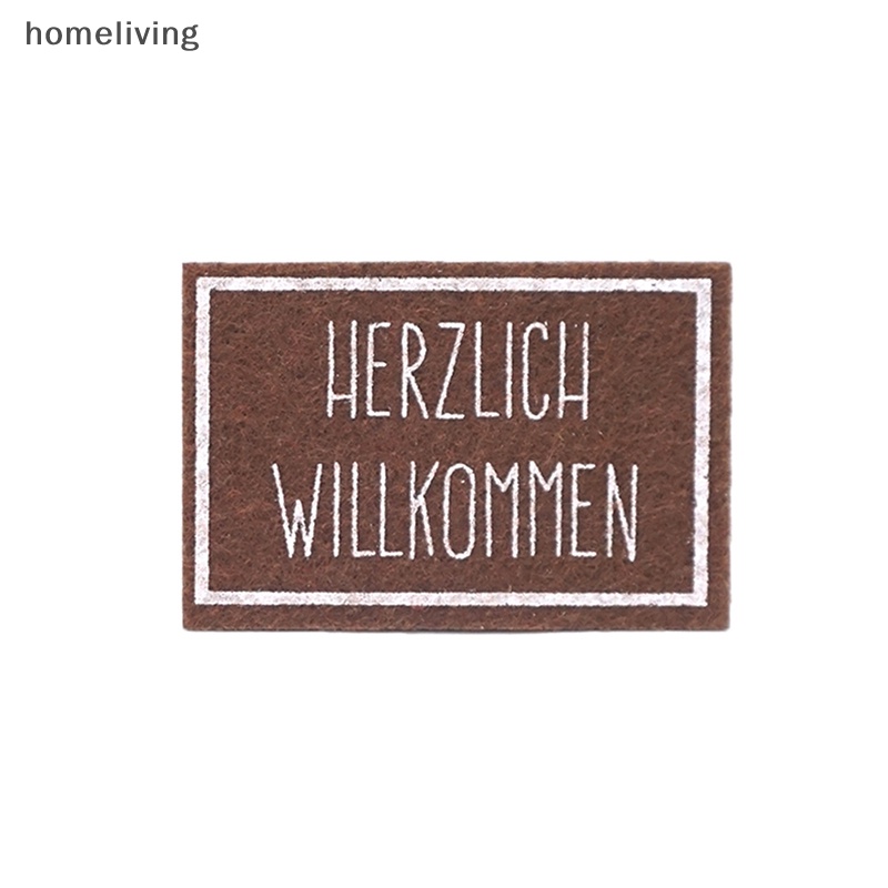 1 Thảm Lót Sàn Mini Trang Trí Nhà Búp Bê Tỉ Lệ 1: 12