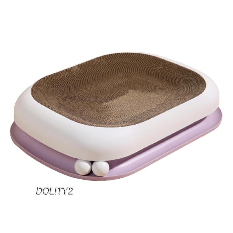 Tấm Đệm Phủ Đồ Chơi Chống Trượt Hình Oval Dành Cho Mèo Cưng Cào Móng