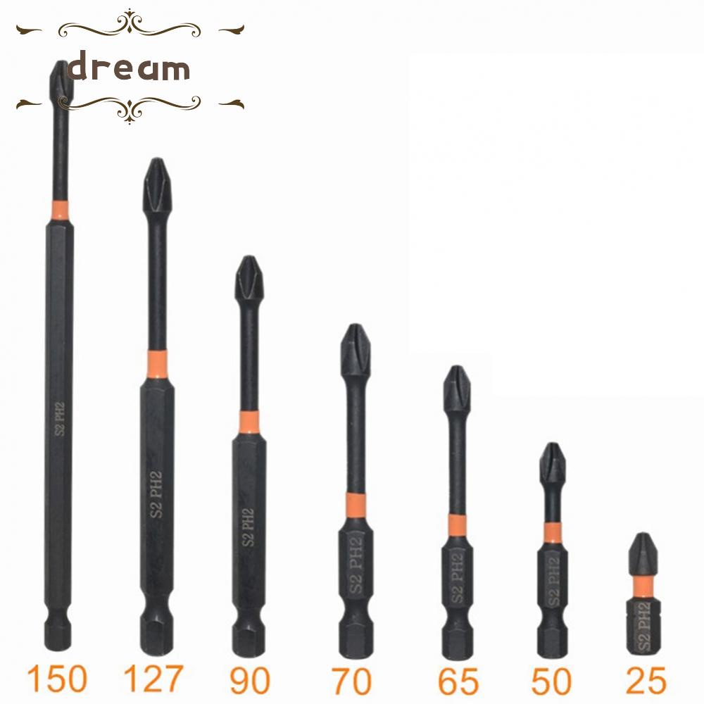 【DREAMLIFE】Screwdriver Bit 1pc Alloy Steel Not Easy To Rust 1/4Inch Hex Impact Bit