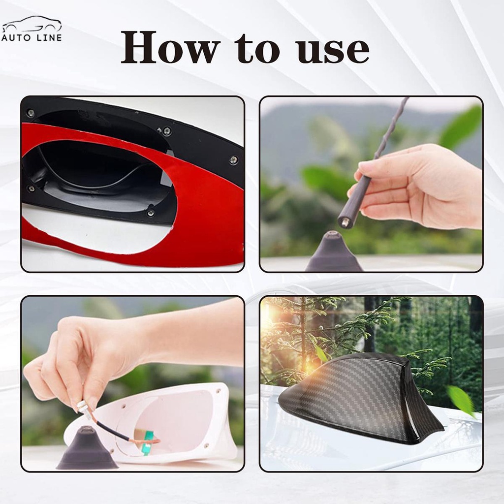 Đế Ăng Ten Vây Cá Mập Chống Thời Tiết Dễ Thương Gắn Nóc Xe Hơi SHOPCYC7889