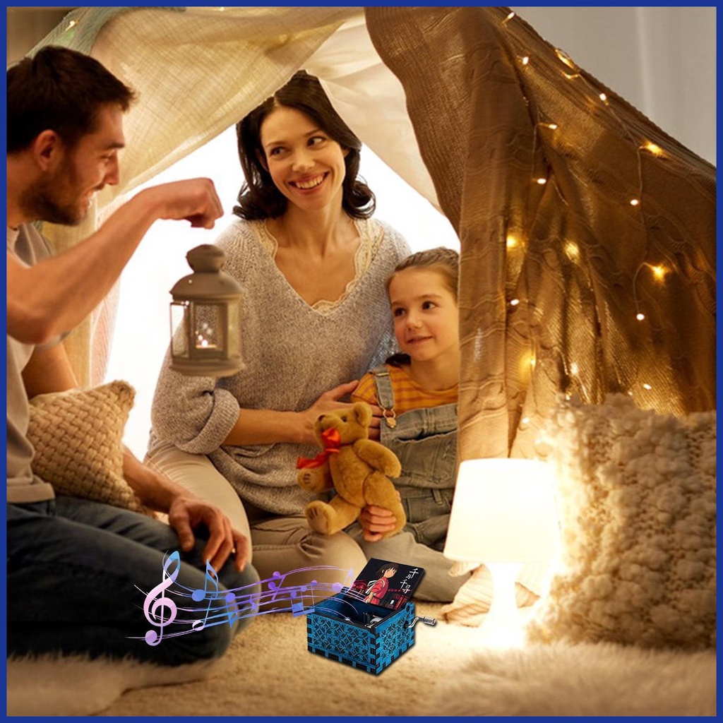 Hộp Nhạc Thủ Công 18 Tông Phong Cách Cổ Điển