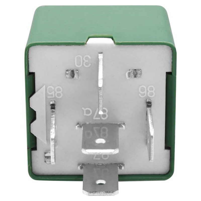 Set 2 Rơ Le Quạt Tản Nhiệt 5 Chấu 12V 35A 6547TX Thay Thế Chuyên Dụng Cho Peugeot 206 207 306 307 406 407 807