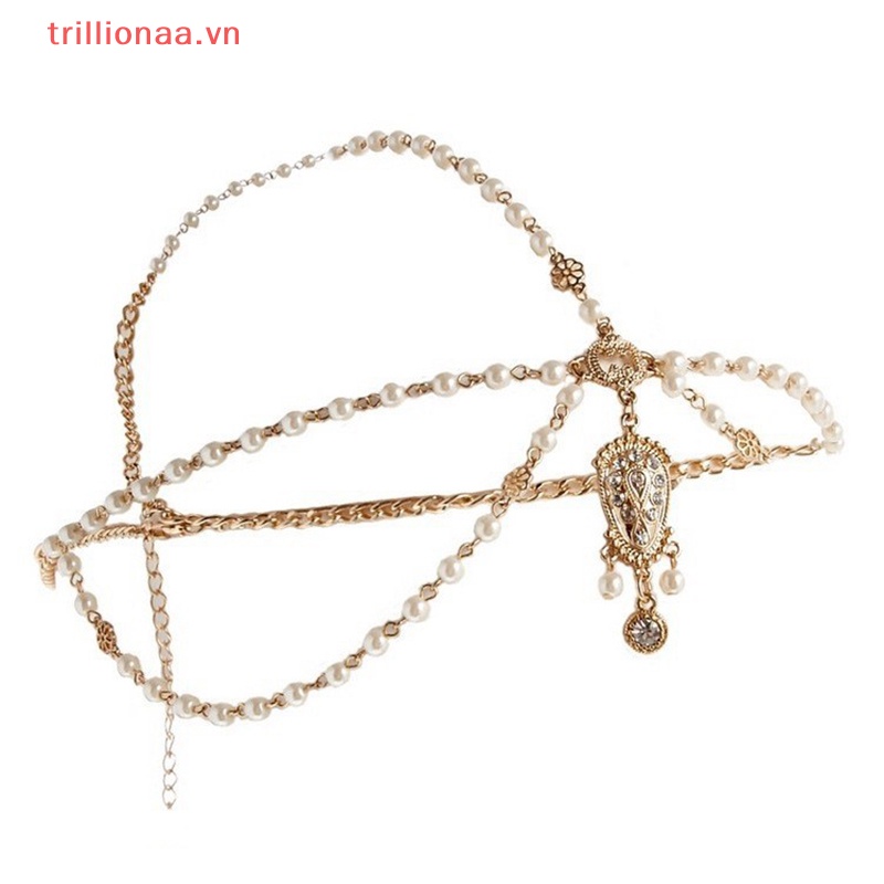 Băng Đô Cài Tóc Hình Vương Miện Thời Trang Cho Cô Dâu