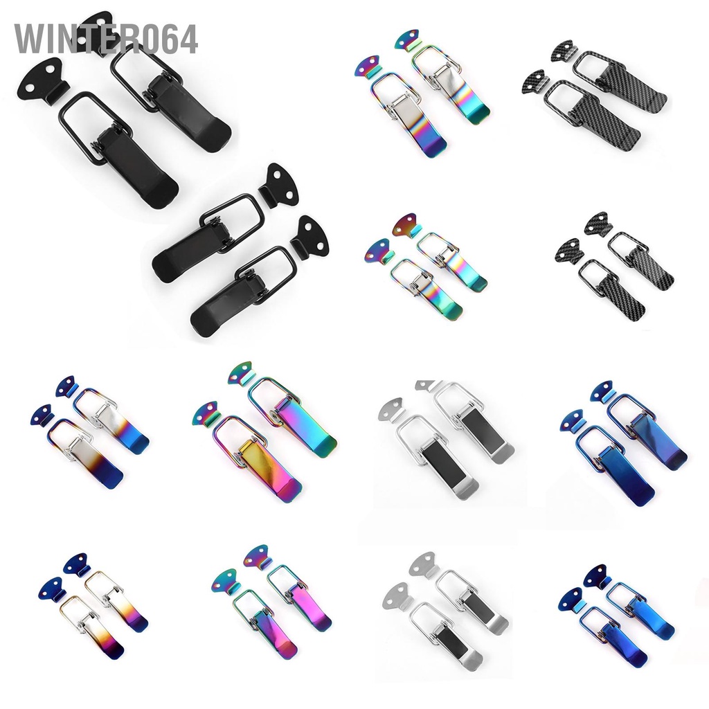 Winter064 Cặp Xe Ốp Lưng Thân Cây Nở Nắp Nhanh Chóng Phát Hành Khóa Móc Kẹp Tự Động Tải Bên Ngoài Phụ Kiện