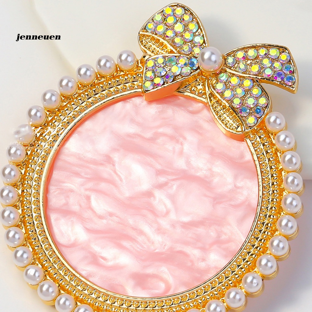 Khay Pha Màu Sơn Móng Tay 2 Kiểu Đính Ngọc Trai Nhân Tạo