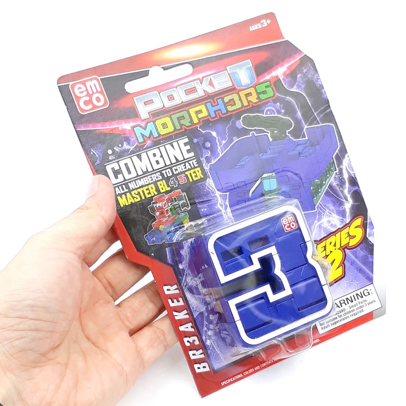 Đồ Chơi Lắp Ráp Robot Đại Chiến Hình Số Emco 6899 Series 2 - Số 3