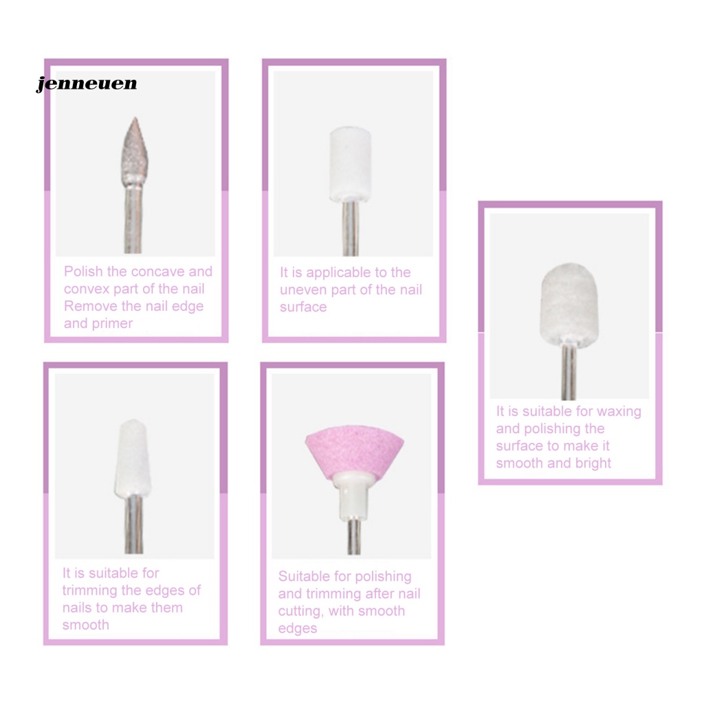 1 Bộ Máy Dũa Móng Tay Mini Tốc Độ Cao Chuyên Dụng Cho Salon