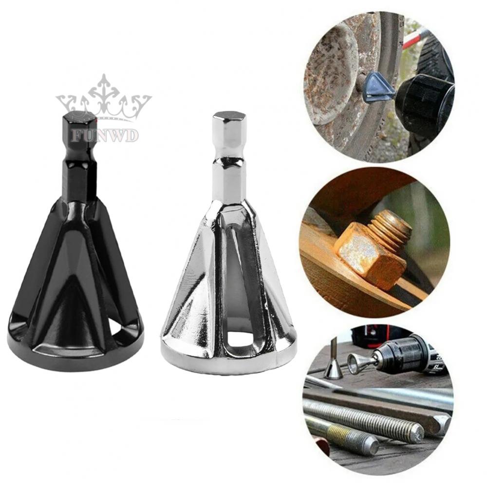 【FUNWD】Chamfer Tool 1/4'' Hex Shank CR12MOV Deburring External High Hardness