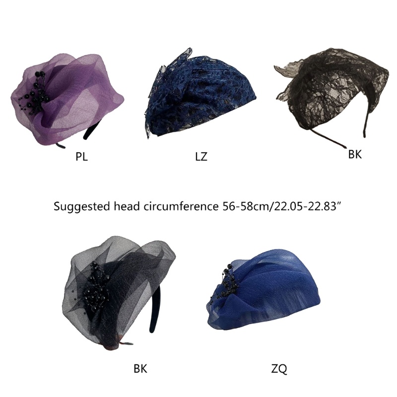 Cài Tóc Đính Hạt Dạng Lưới Phong Cách Punk Cho Nữ