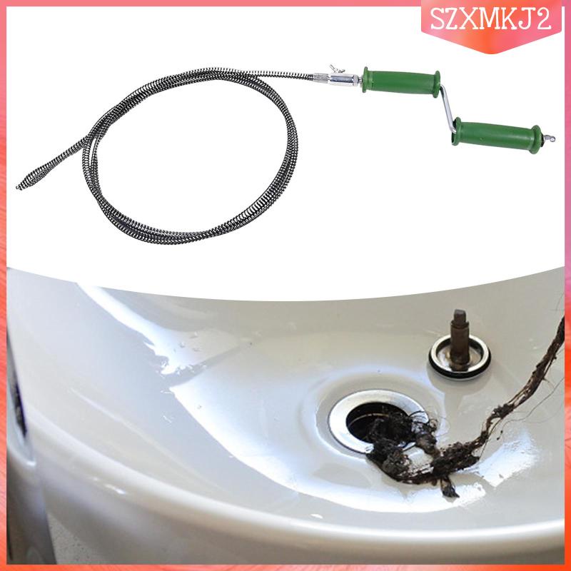 Dụng Cụ Lò Xo Loại Bỏ Rác Làm Sạch Ống Thoát Nước Tiện Dụng Cho Gia Đình