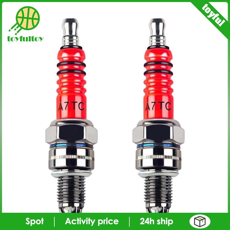 Bộ 2 Bugi A7TC A7TJC 3 Cho GY6 50cc-125cc ATV Quads 2PCS A7TC