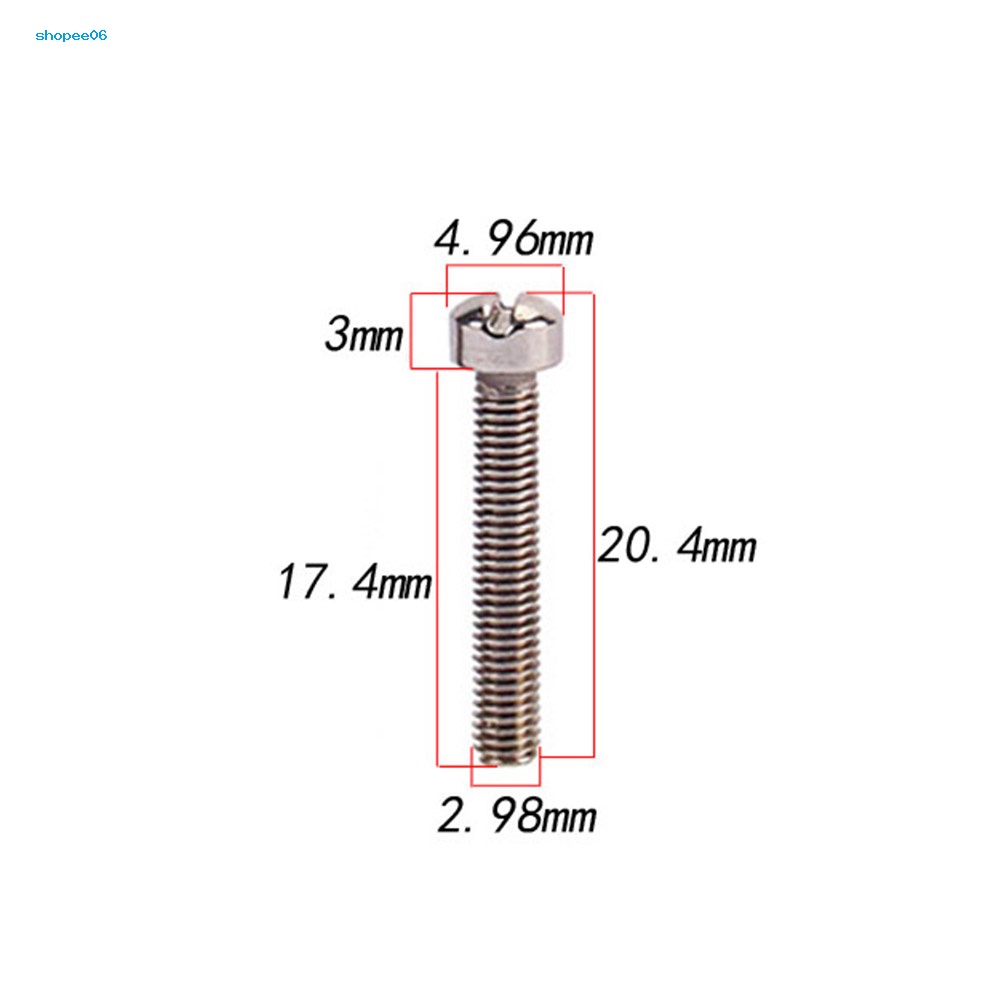 Set 24 Ốc Vít Hai Lõi Pickup Cho Đàn Guitar Điện