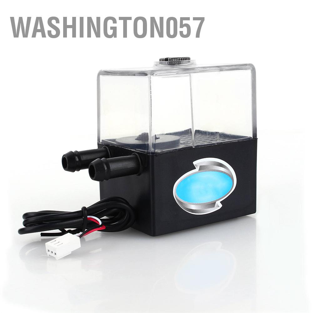 Washington057 Sc-300t 12v Dc Máy bơm nước &amp; bình cực êm để làm mát bằng chất lỏng Pc Cpu