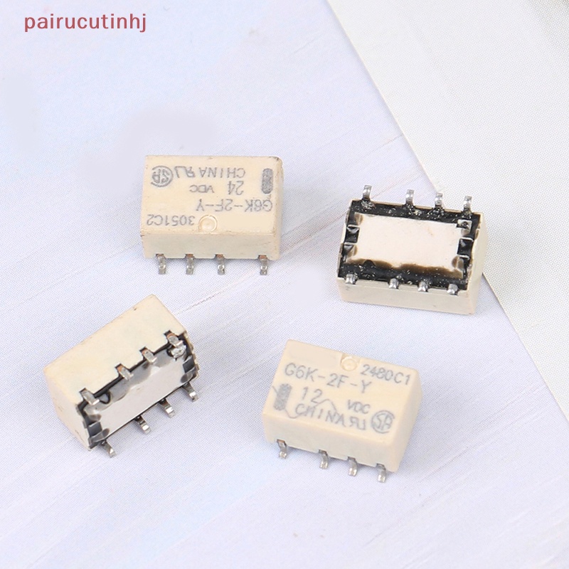 Cặp Rơ Le Tín Hiệu SMD G6K-2F-Y 8PIN Cho Rơ Le Tín Hiệu DC 3V 5V 12V 24V