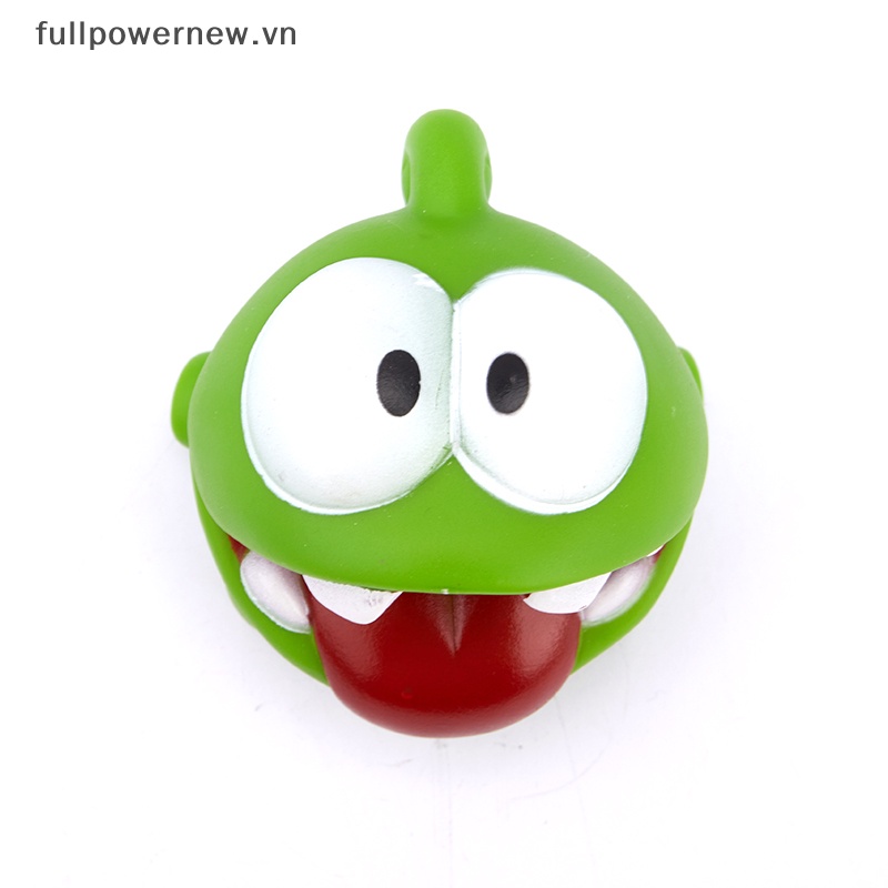 Fullpowernew Búp Bê Đồ Chơi Hình Ếch Cao Su om nom candy Quái Vật Có Dây Thừng vn