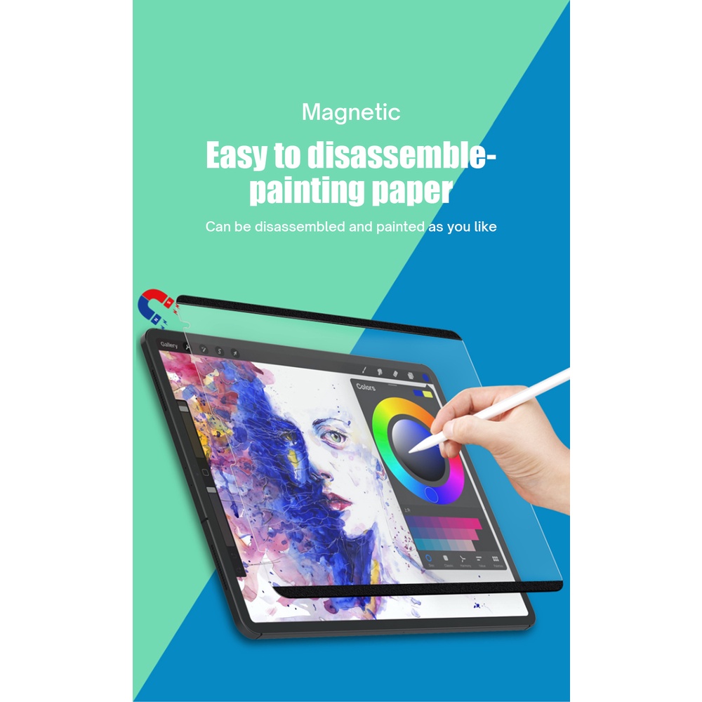 Miếng Dán Bảo Vệ Màn Hình Máy Tính Bảng Từ Tính 2023 Cho Samsung Galaxy Tab S9 Plus FE Ultra Galaxy Tab S9 11 12.4 14.6 inch