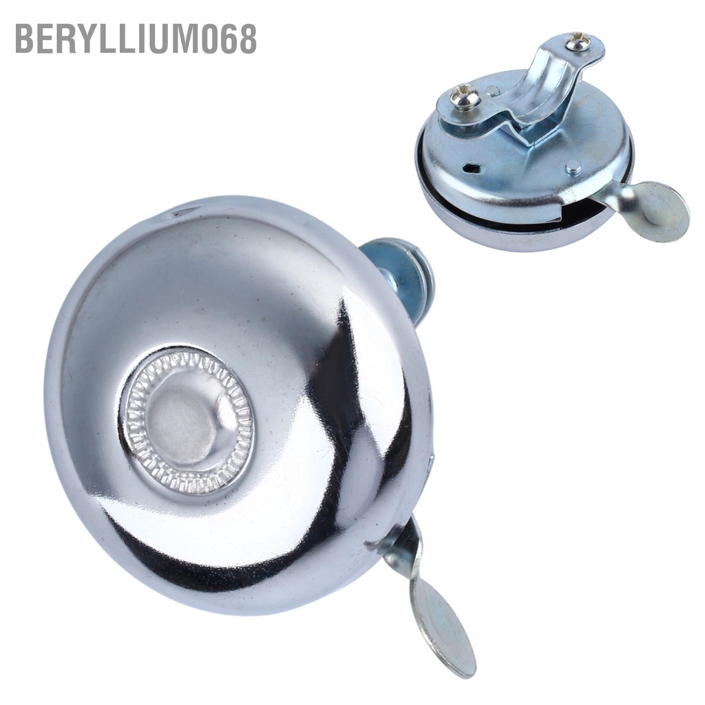 Chuông Xe Đạp Bằng Kim Loại - Còi chuông xe đạp - Đi Tay Cầm Chuông Còi Lớn Báo Động Silve - Beryllium068