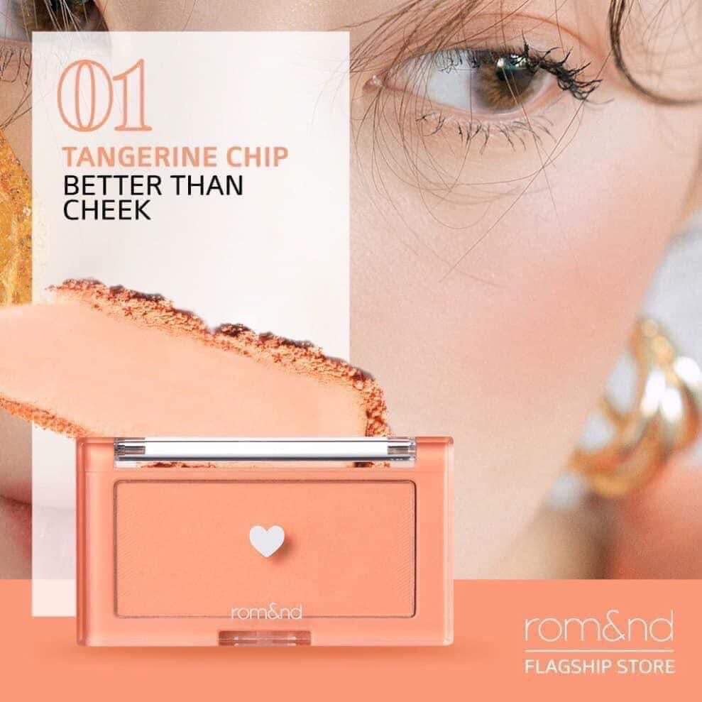 Phấn má hồng Romand đủ 4 tone màu siêu hot