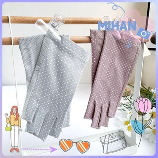 Găng Tay Lái Xe Chống Nắng Chống Trượt Chất Liệu Mỏng Thoáng Khí MIHAN1