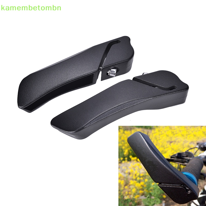 Kamembbn 2x hợp kim nhôm đen đạp xe đạp xe đạp leo núi tay lái thanh cuối tay nắm vn