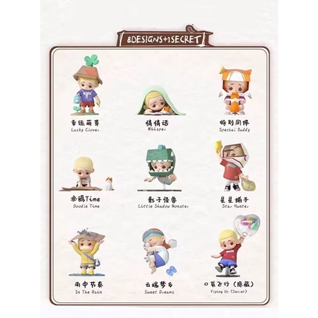 ★Đồ Chơi Hgtoys Hgtoys★ Búp Bê Nook This Kid Series Mystery Box Trang Trí