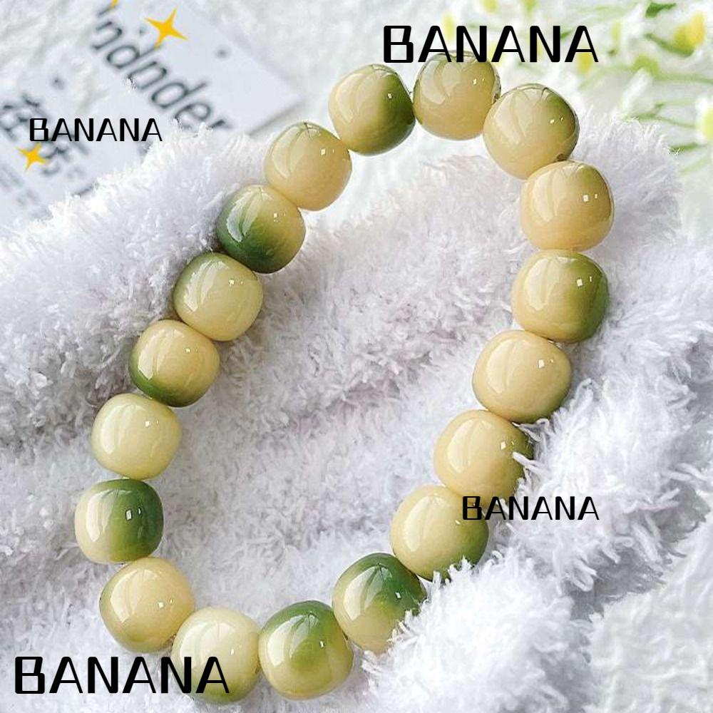 Vòng Tay Chuỗi Hạt Bồ Đề May Mắn Mềm Mại Hình Quả Chuối 1