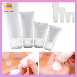 Set 5 Chai Nhựa Đựng Dầu Gội/Sữa Tắm Du Lịch Tiện Dụng
