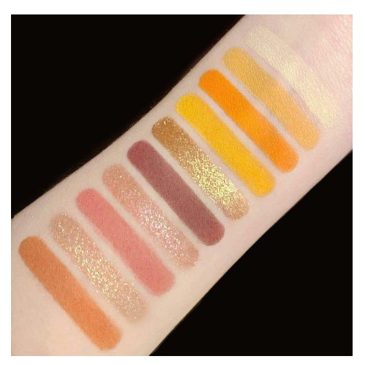 Bảng Phấn Mắt 20 Màu Tông Hoàng Hôn / Lấp Lánh / Lì Trang Điểm Tiện Dụng