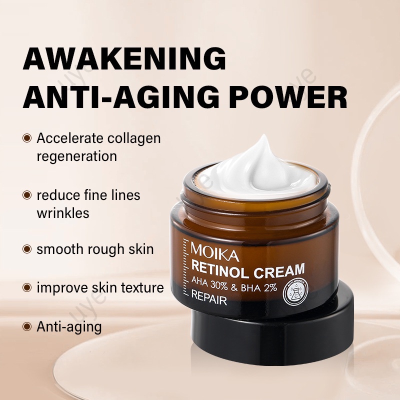 Kem Dưỡng Da Mặt 30g Chứa Retinol Chống Lão Hóa Xóa Mờ Nếp Nhăn Làm Săn Chắc Da