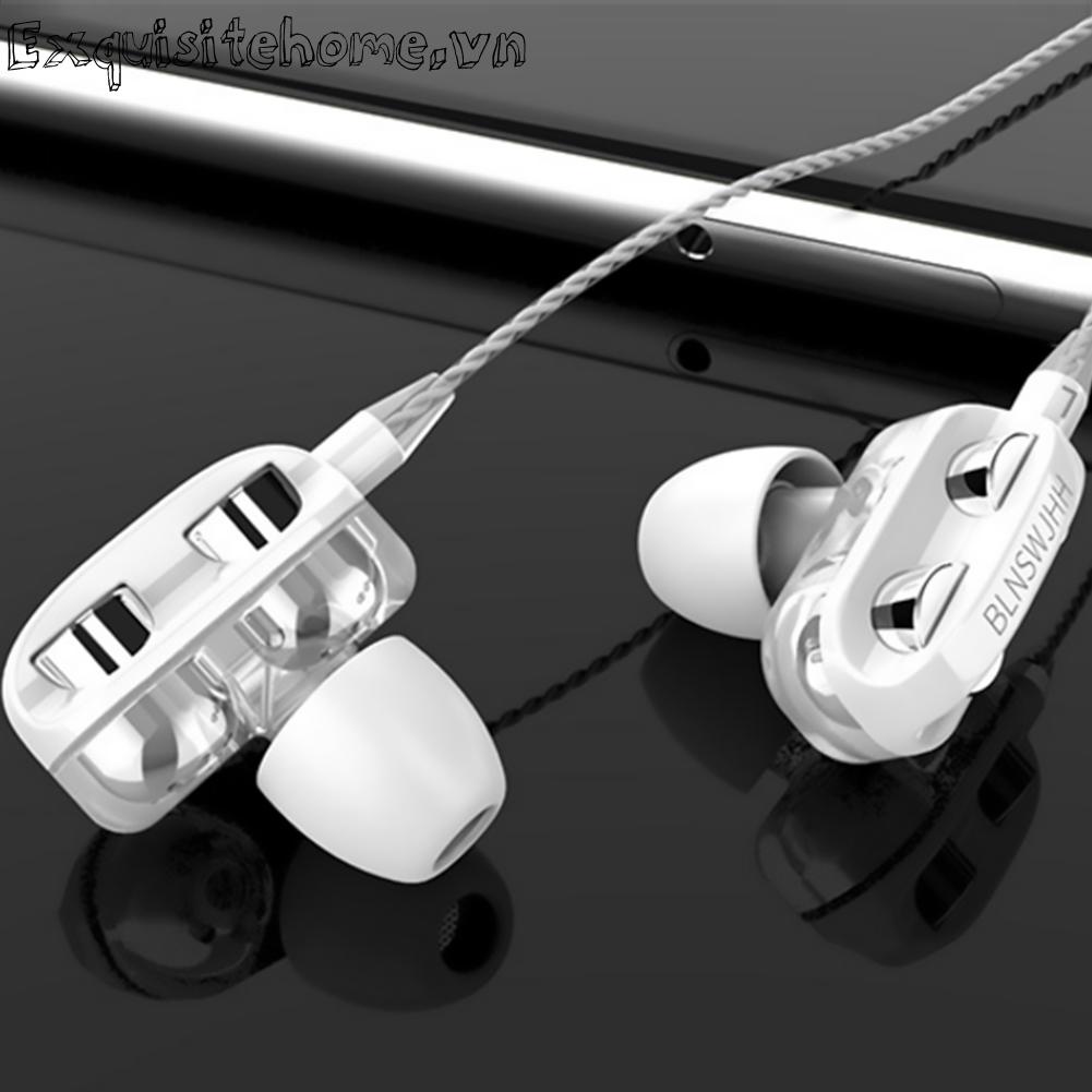 Tai Nghe Nhét Tai Có Dây A4 3.5mm Điều Chỉnh Âm Lượng Kèm Mic