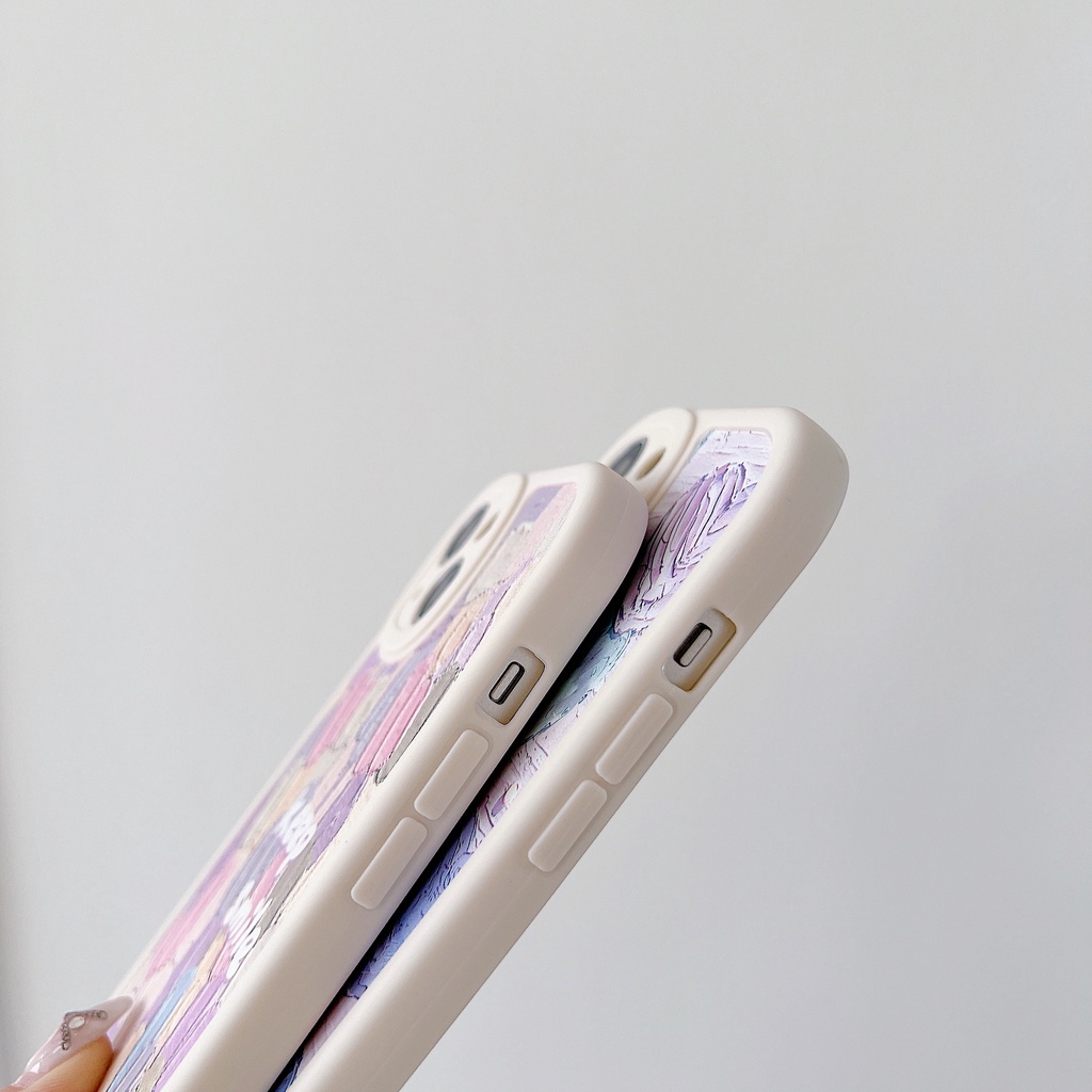 Ốp lưng Samsung S23 Ultra S22 Ultra S21 Ultra S20 Ultra S23 Plus S21 Plus S20 Plus S21 Fe S20 Fe A30 A20 A31 A70 M31 M23 Retro Graffiti Oil Painting Love soft phone case