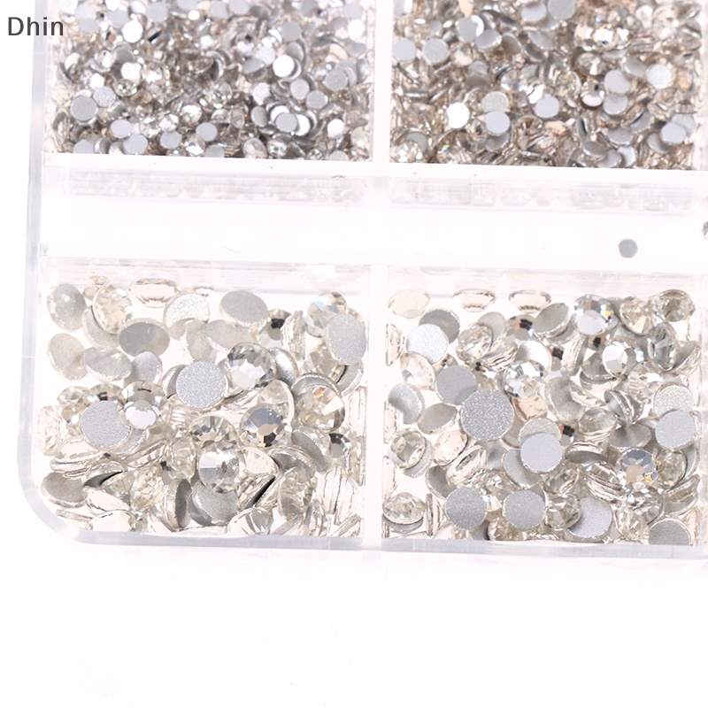 Hộp 6 Kích Cỡ Đá Pha Lê Trang Trí Móng Tay Nghệ Thuật