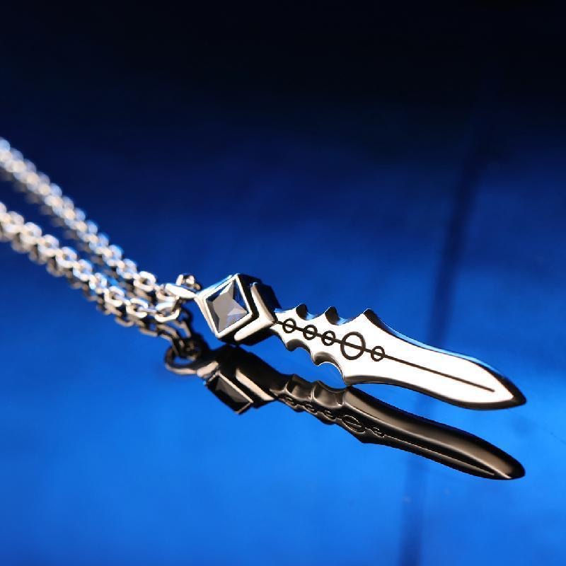 Vòng cổ Mặt Kim Loại Hình Nhân Vật Lancer Alter Cu Chulainn Trong Game Fate Stay Night Thời Trang Unisex