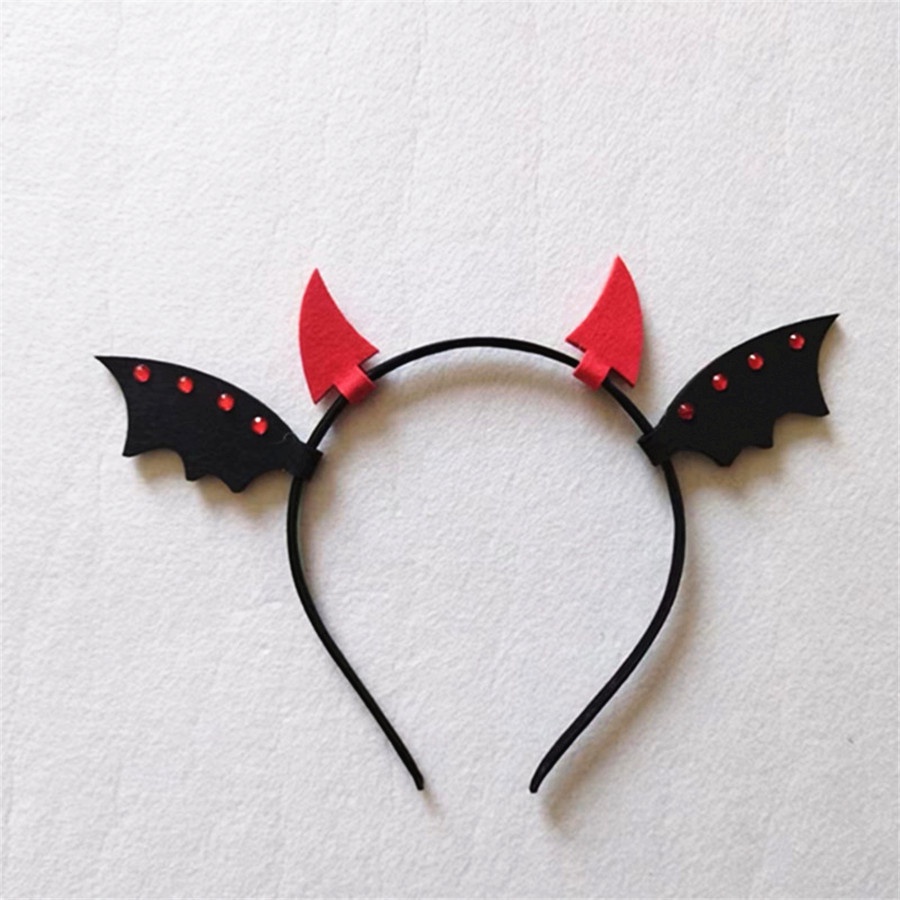 Bộ 3 Món Đầm Hóa Trang Phù Thủy / Bí Ngô / Ma Cà Rồng Kèm Túi Đeo Vai Xinh Xắn Cho Bé Gái 4-10 Tuổi