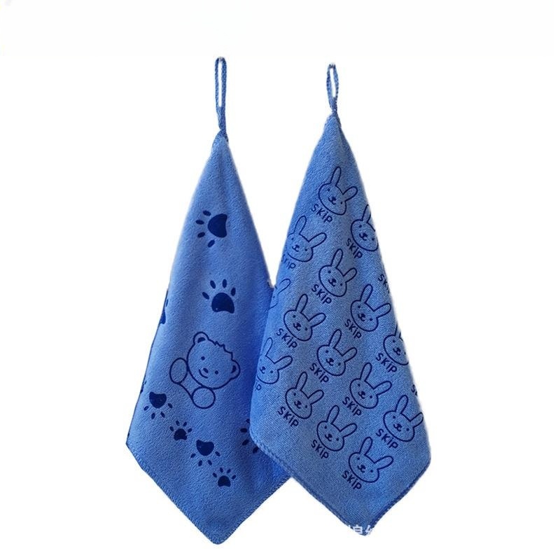 Dualswish Khăn Lau Hình Vuông Bằng Sợi Nhỏ Mềm Mại Đa Năng Khô Nhanh Thân Thiện Với Da Trẻ Em