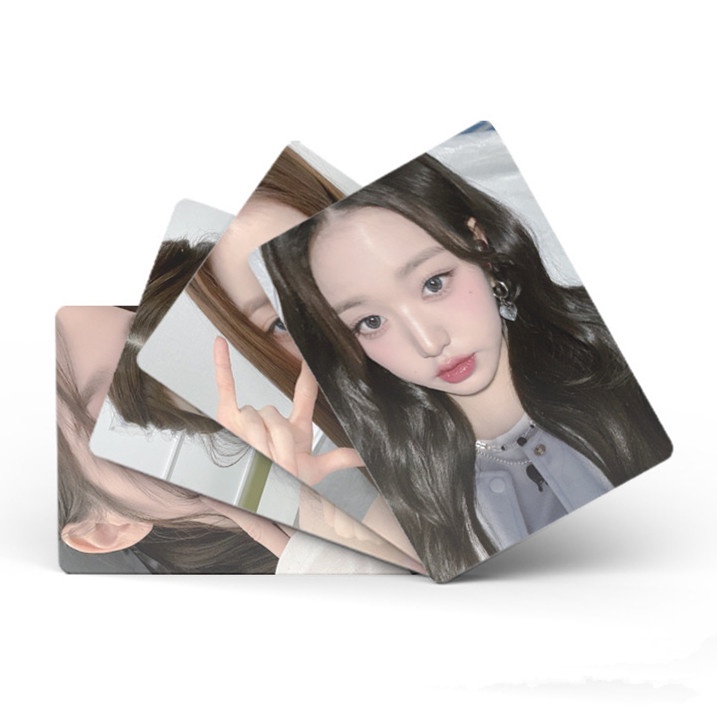 50pcs/box WONYOUNG IVE Photocards Album Laser Lomo Cards Kpop Collection Kpopfan store