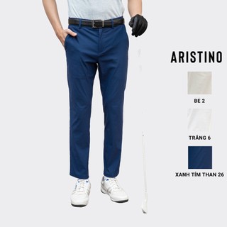 Quần âu nam ARISTINO phom Golf Fit đặc biệt, chống tĩnh điện, chống UV, thấm hút mồ hôi, thoáng khí - ATRG0501
