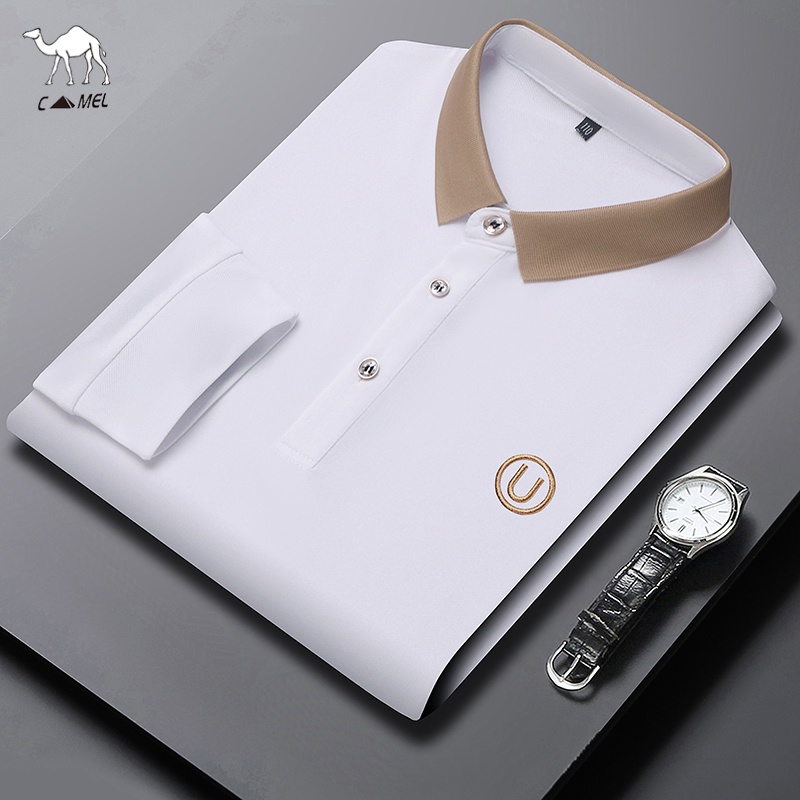 Áo Thun Polo Cotton Thêu Họa Tiết Thời Trang Cho Nam