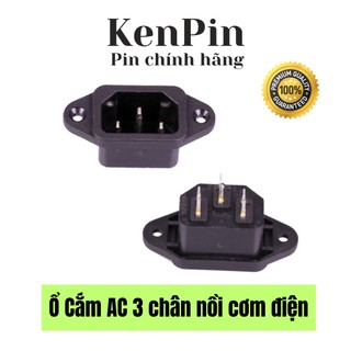 Jack nguồn ac 3 chân, jack ac ổ cắm nồi cơm điện ac01