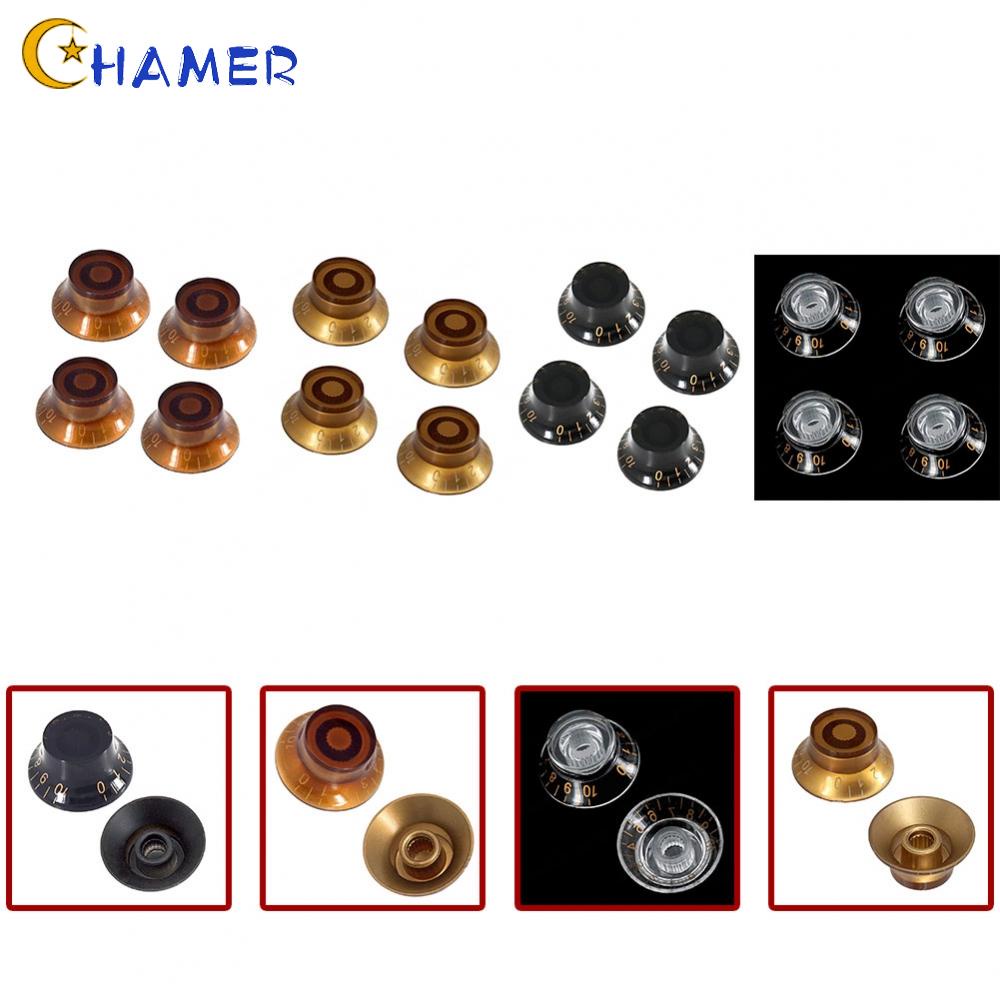 Set 4 Nút Điều Chỉnh Âm Lượng Cho Đàn Guitar Điện