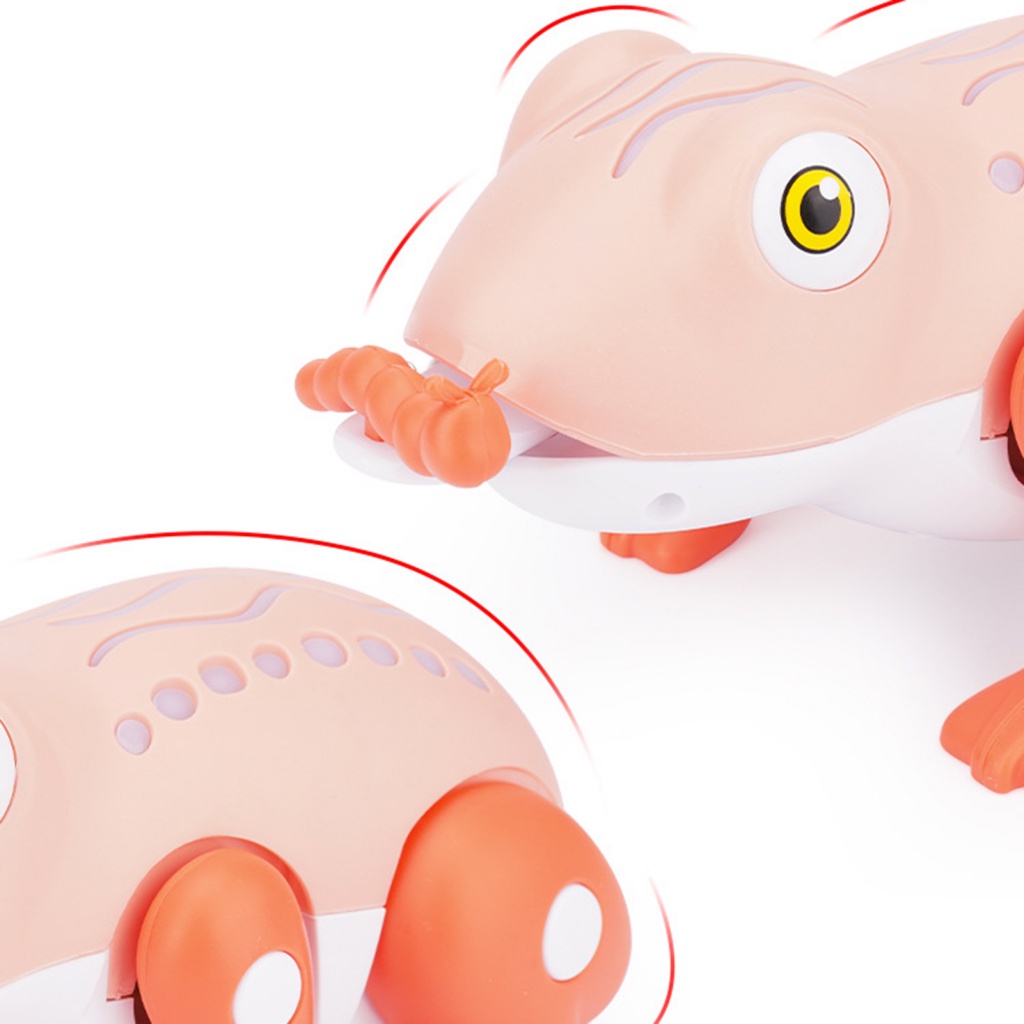 Đèn âm thanh điện ăn côn trùng nhảy hát nhảy múa ếch đồ chơi trẻ em