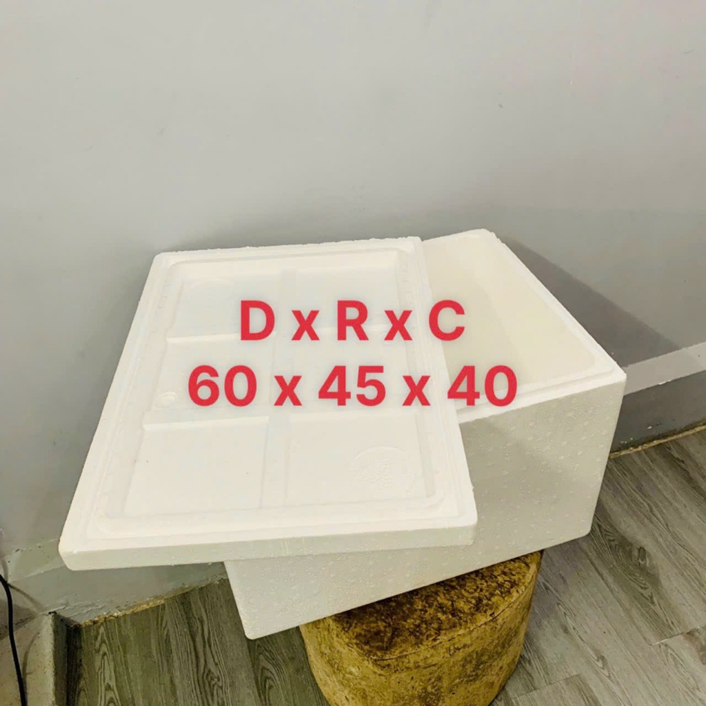 Thùng xốp đóng hàng số 82 không dán keo SSL703