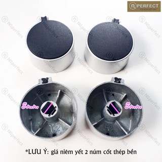 @phukienbepgas- Combo 2 Núm vặn gas thép bền cốt xéo/ cốt thẳng 8mm bếp ga âm Sunhouse SHB7736, SHB-7736 [Mẫu 01]