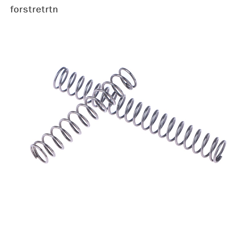 Forstretrtn 10 cái đường kính dây 0,4mm bút bi thu nhỏ refill thép lò xo nén nhỏ en