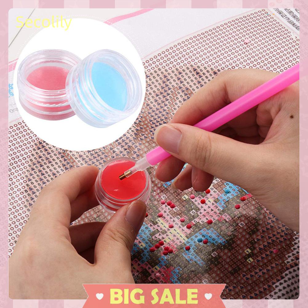 Tranh kim cương 5d diy chai đất sét 2,8x1,4cm tranh keo đất sét cho trẻ em người lớn