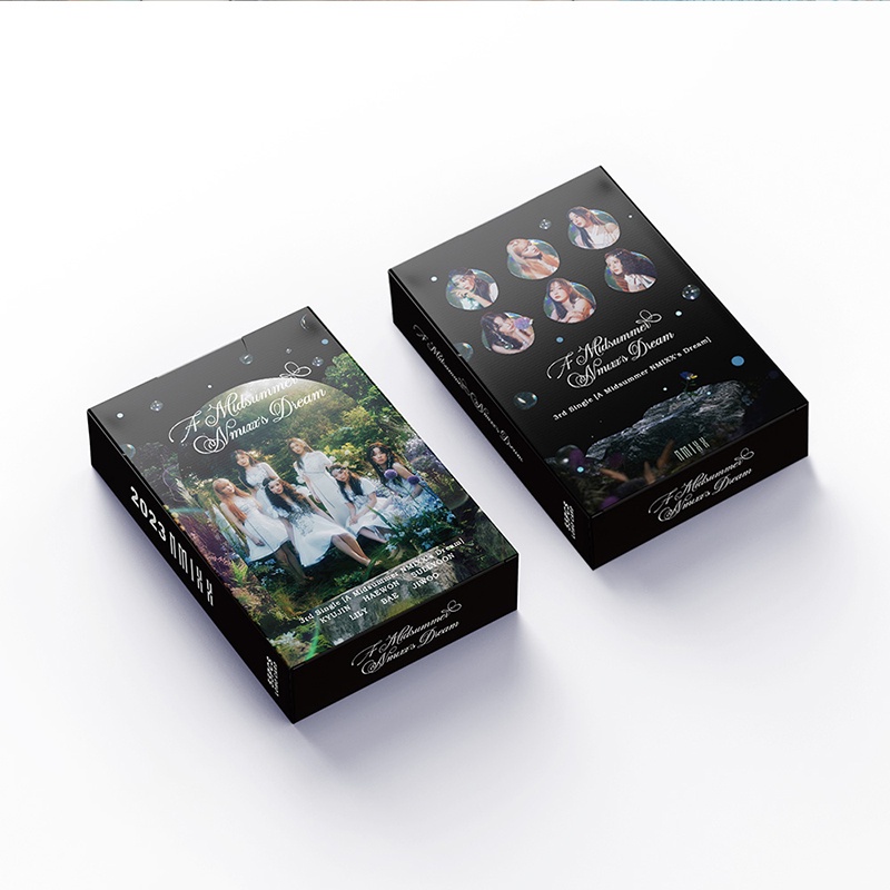 NMIXX Card Set 55 Tấm Thẻ Ảnh A Midsummer NMIXX's Dream Kpop Lomo Card Hình Nhóm Nhạc