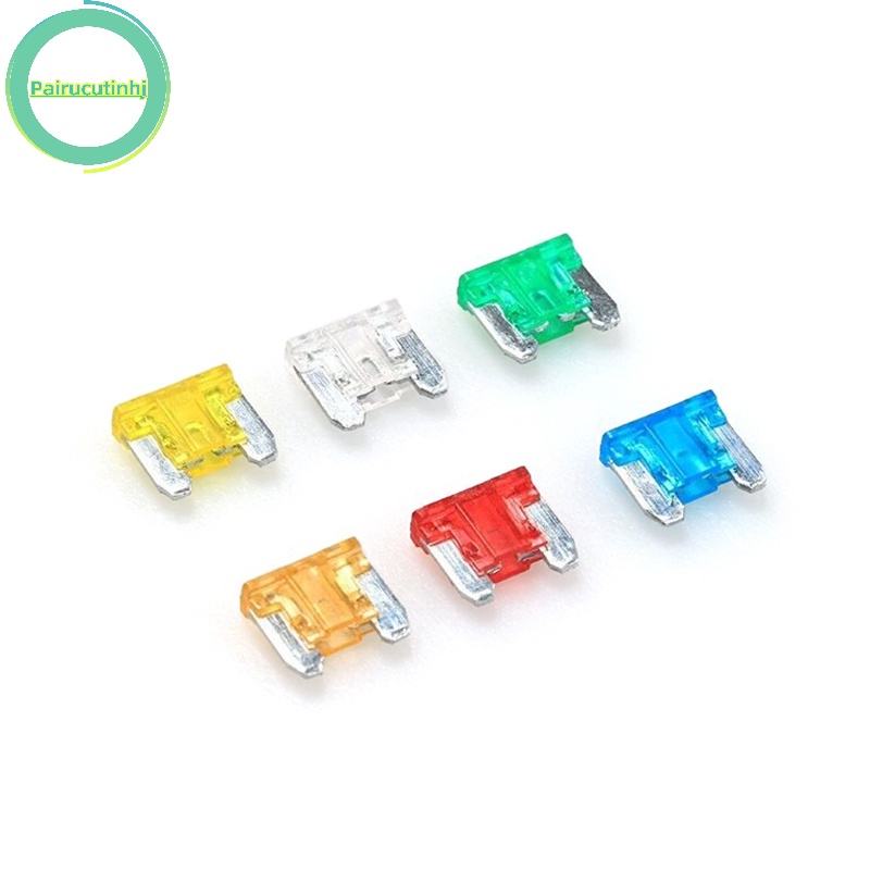 Pairhj 24 cái xe tải ô tô xe máy cầu chì 5a 10a 15a 20a kích thước hỗn hợp vn