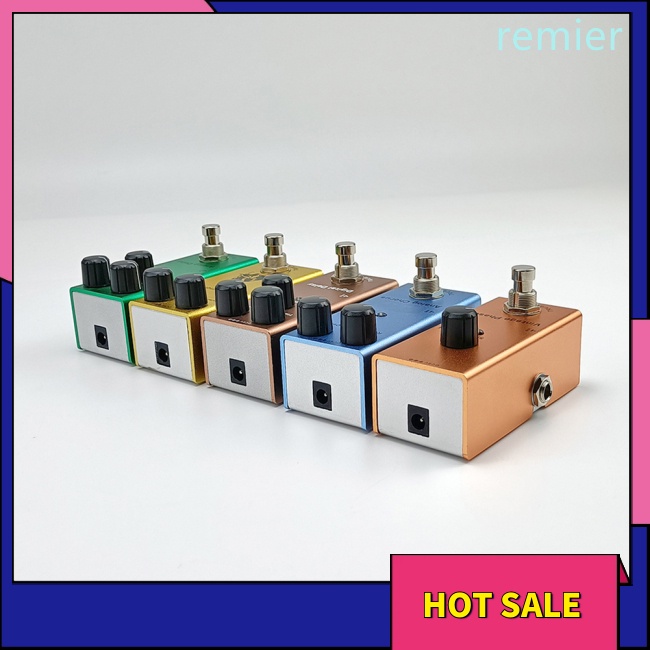 Re electric guitar pedal vintage overdrive / distortion crunch / distortion / tremolo / classic chorus / digital delay